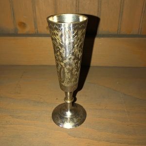 Vintage Metal Chalice